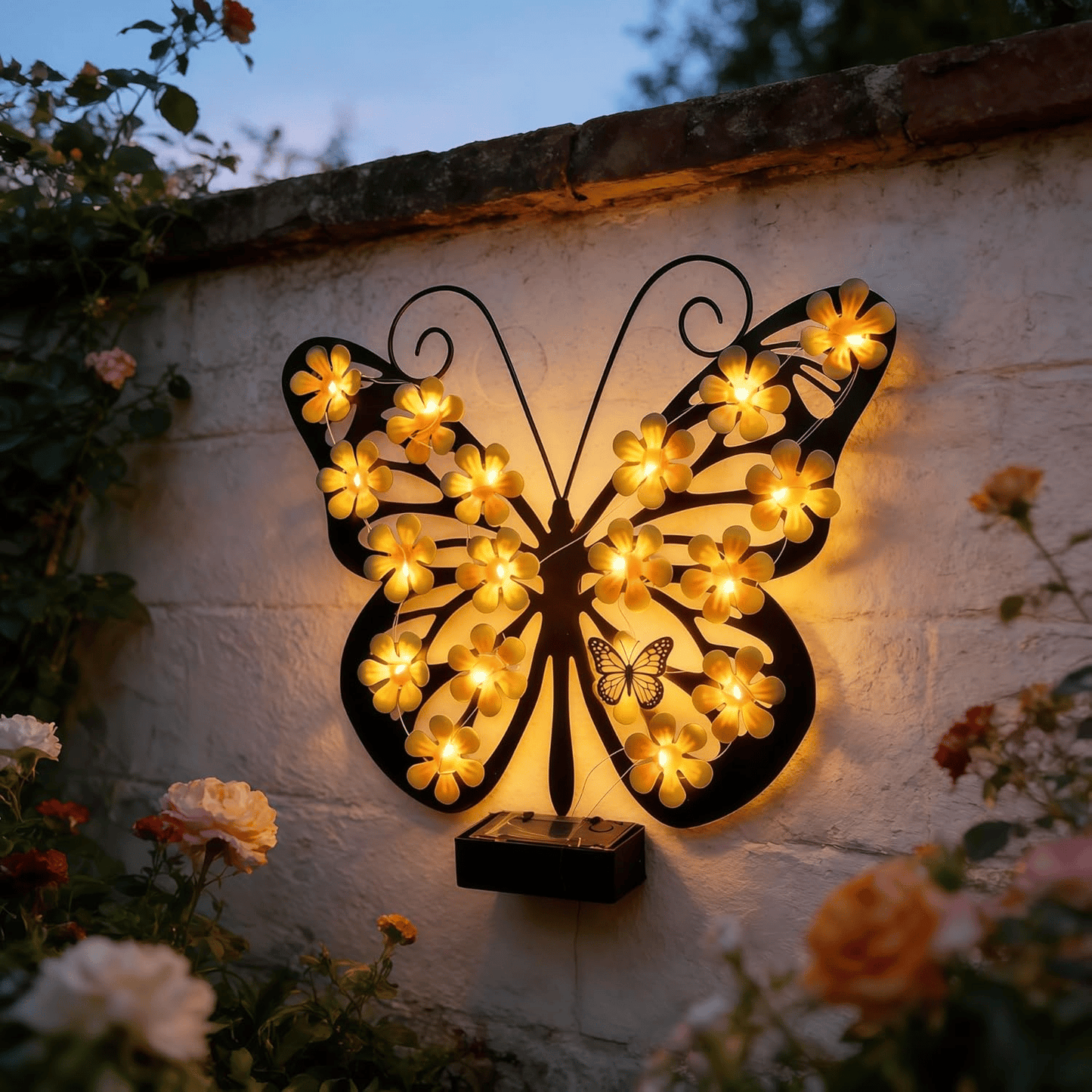 🦋 Solar Butterfly Wall Decor ✨-$LX