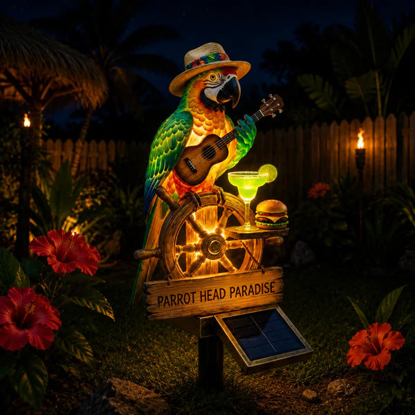 🔥Last Day 49% OFF🔥 - 🌴 Solar-Powered Parrot Garden Light -$AC