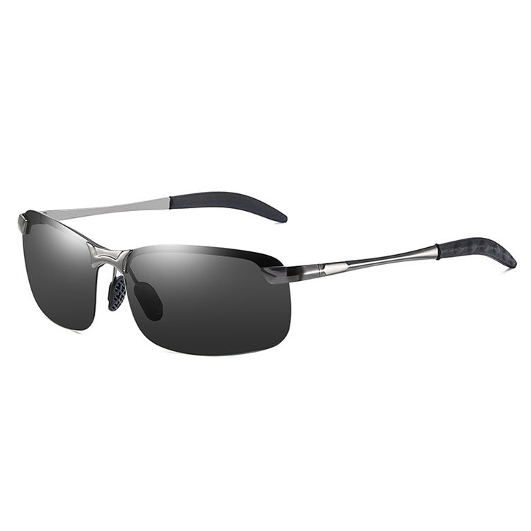 Gildedrust™ HD Polarized Photochromic Sunglasses UV400 Protection | Retro Oversized Square | Unisex 2026 Essential -WH