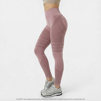 High Waisted And Hip Lifting Yoga Elastic Quick Drying Tight Pants-$LA