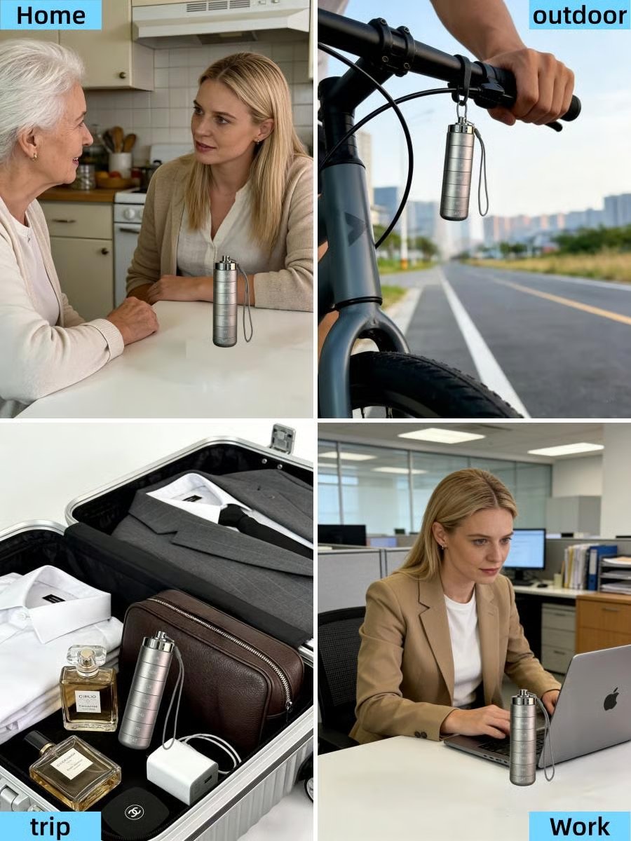 7-Day MetalTravel PillOrganizer-$LA