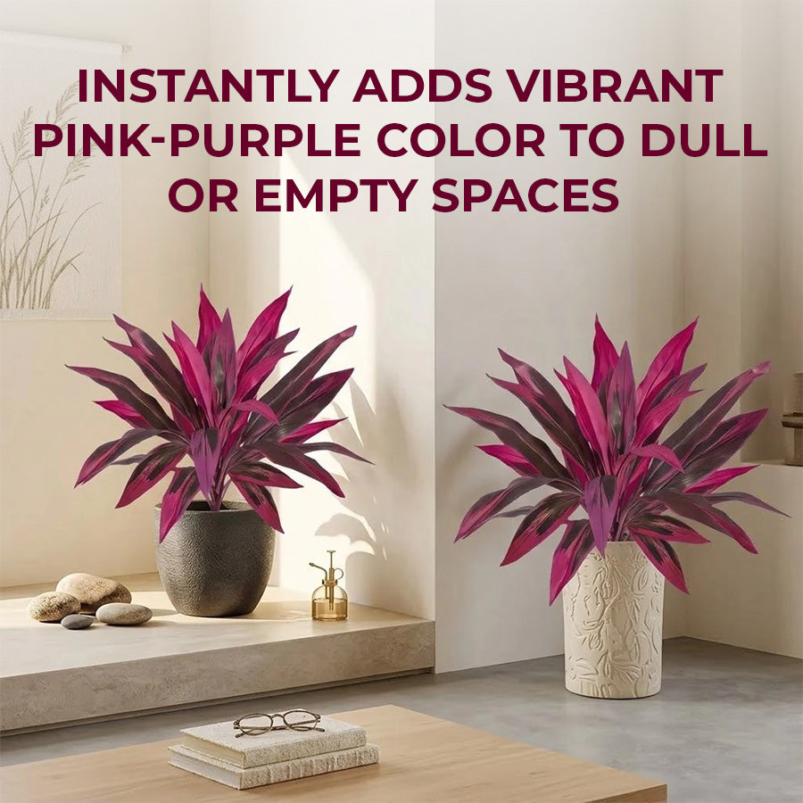 🔥Last Day 50% OFF🔥2Pcs Artificial Boston Fern & Dragon's Blood Tree Plants -$AC