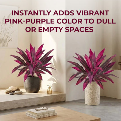 🔥Last Day 50% OFF🔥2Pcs Artificial Boston Fern & Dragon's Blood Tree Plants -$AC