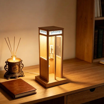 ✨Vintage Phone Booth Ambient Lamp- 🎁Light up Every Cozy Corner💛-$AC