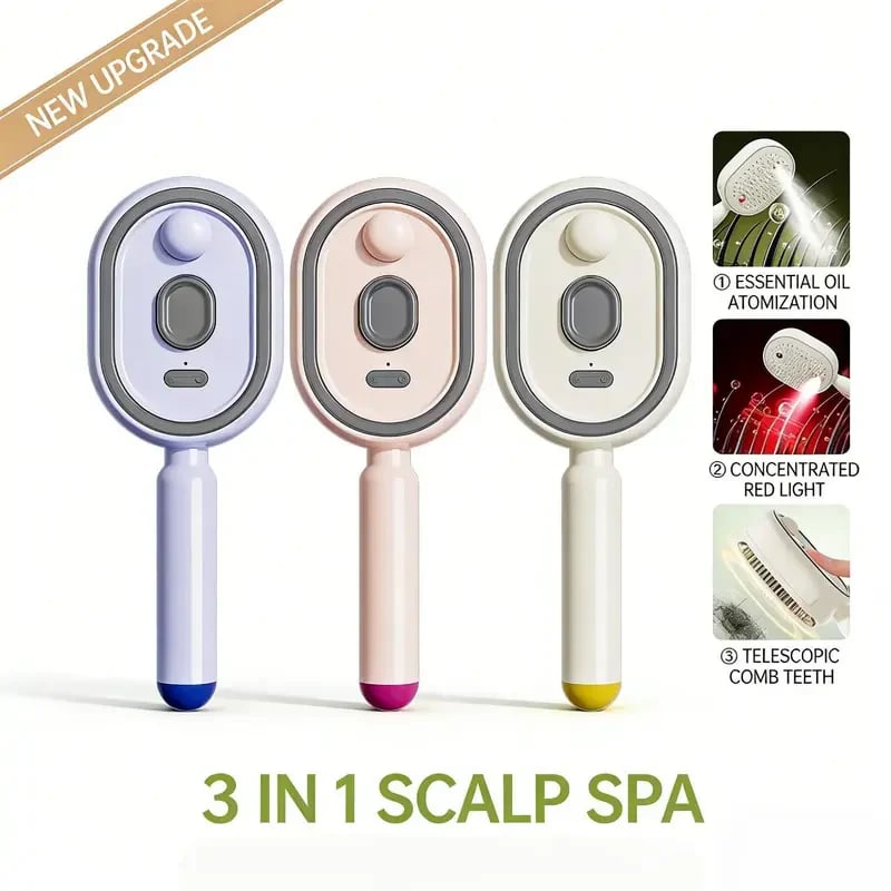 Electric Spray Air Cushion Massage Comb -$AC