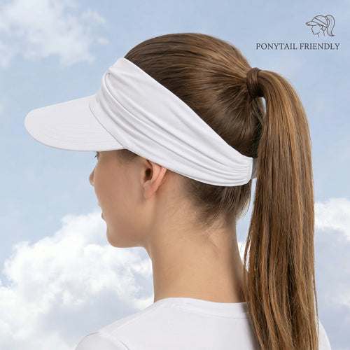 UPF 50+ SunVisor PonytailHat-$LA