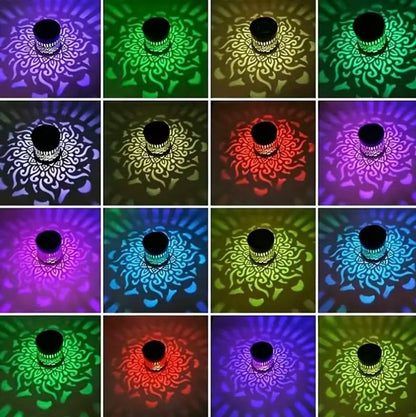 ✨Solar Mandala Wall Light | Outdoor Garden Fence Projector Lamp 🪐🌌-$LA