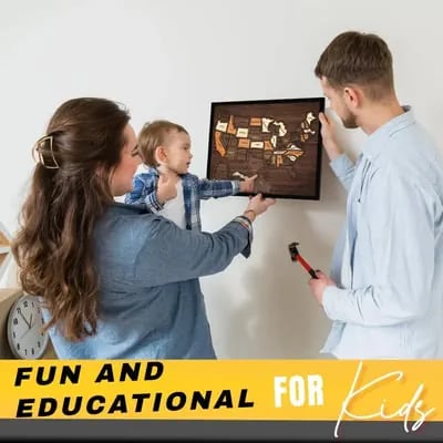 🔥Last Day 49% OFF -🇺🇸 Wooden USA Travel Map Puzzle🧩A Stylish Way to Track Your Journey -$AC