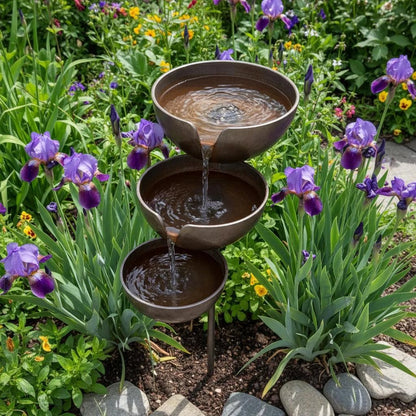 🔥Hot Sale🔥Bring Life Back To Your Garden – Rain Catcher Bird Bath 🌿🐦 -$AC