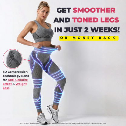 Buy 2, Get Your 2nd Pair Free 💗 3D Micro-Massage Leggings for Post-Weight-Loss Support-WH
