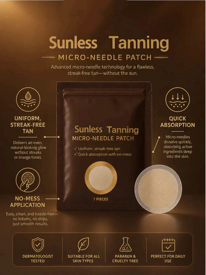 ☀️Up to 85% OFF Gildedrust® Transdermal Tanning Patch -$AC