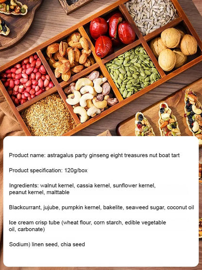 🥧 Astragalus & Codonopsis Eight-Treasure Nut Tart 🌿🥜-$LX