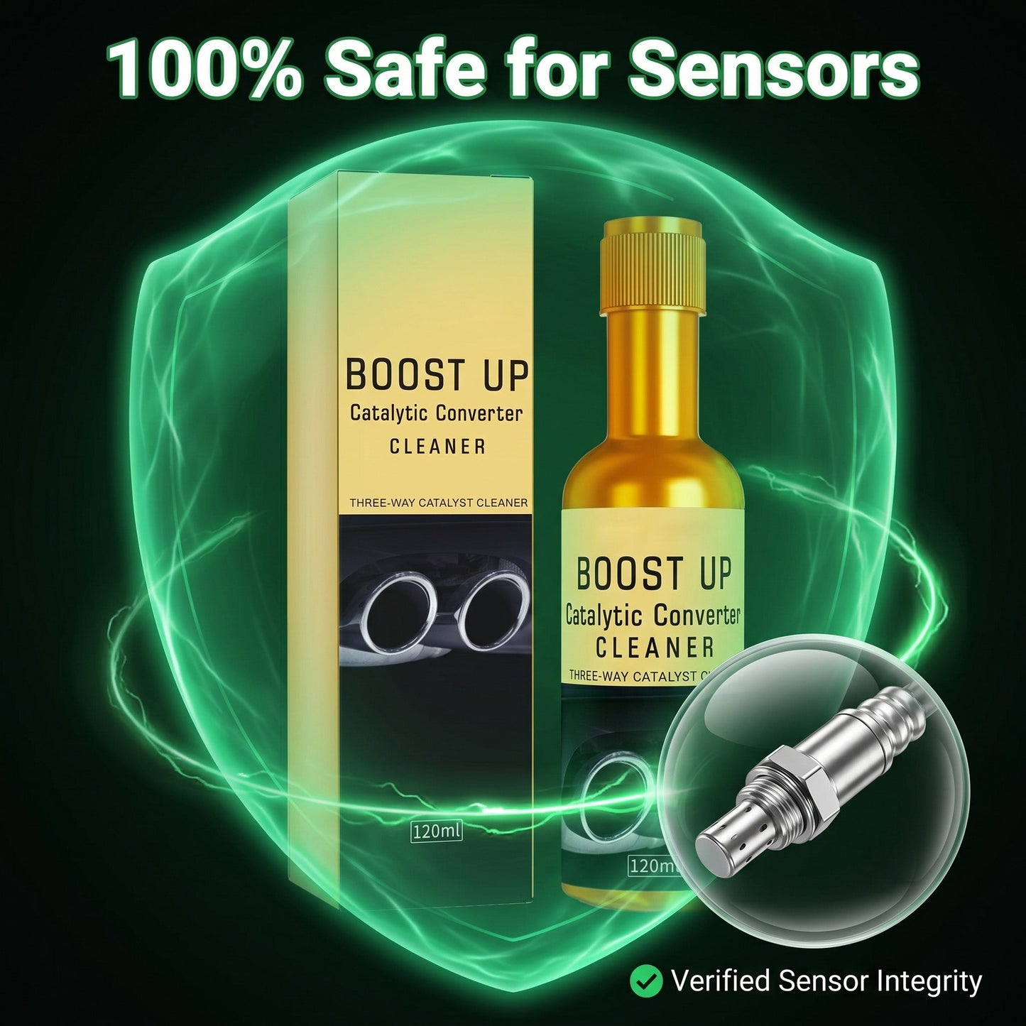👍Newly Upgraded💥Over 20k+ Sold！🚗Car Catalytic Converter Cleaner , Engine Internal Cleaning, Removes Exhaust Carbon Buildup -$AC