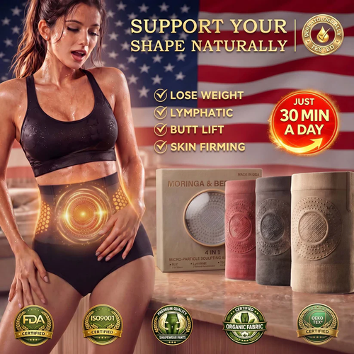 Official Brand Store | 🛡️2026 Moringa & Berberine 4-in-1 Micro-Particle Shaping & Fat Burning Shorts-CJ