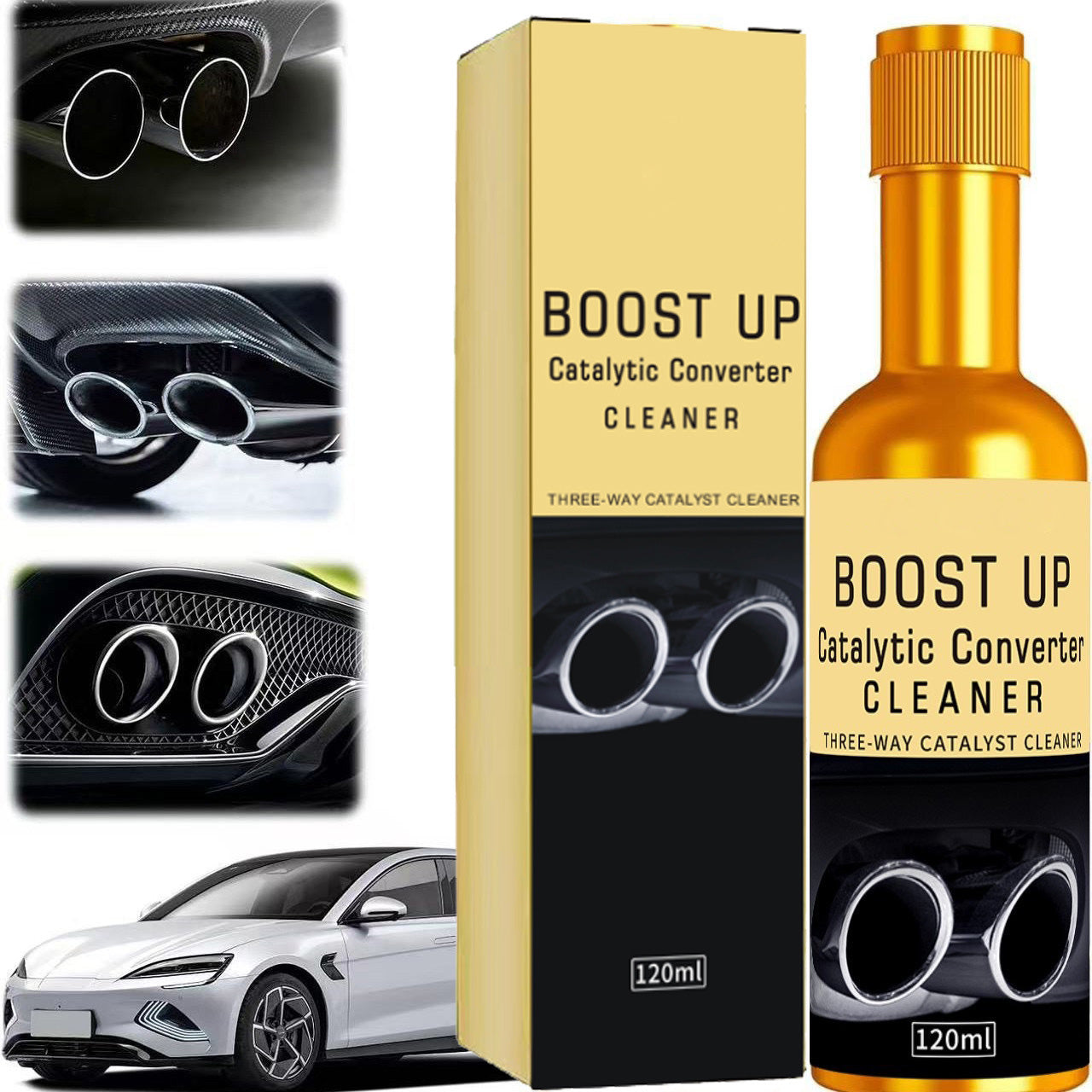 👍Newly Upgraded💥Over 20k+ Sold！🚗Car Catalytic Converter Cleaner , Engine Internal Cleaning, Removes Exhaust Carbon Buildup -$AC
