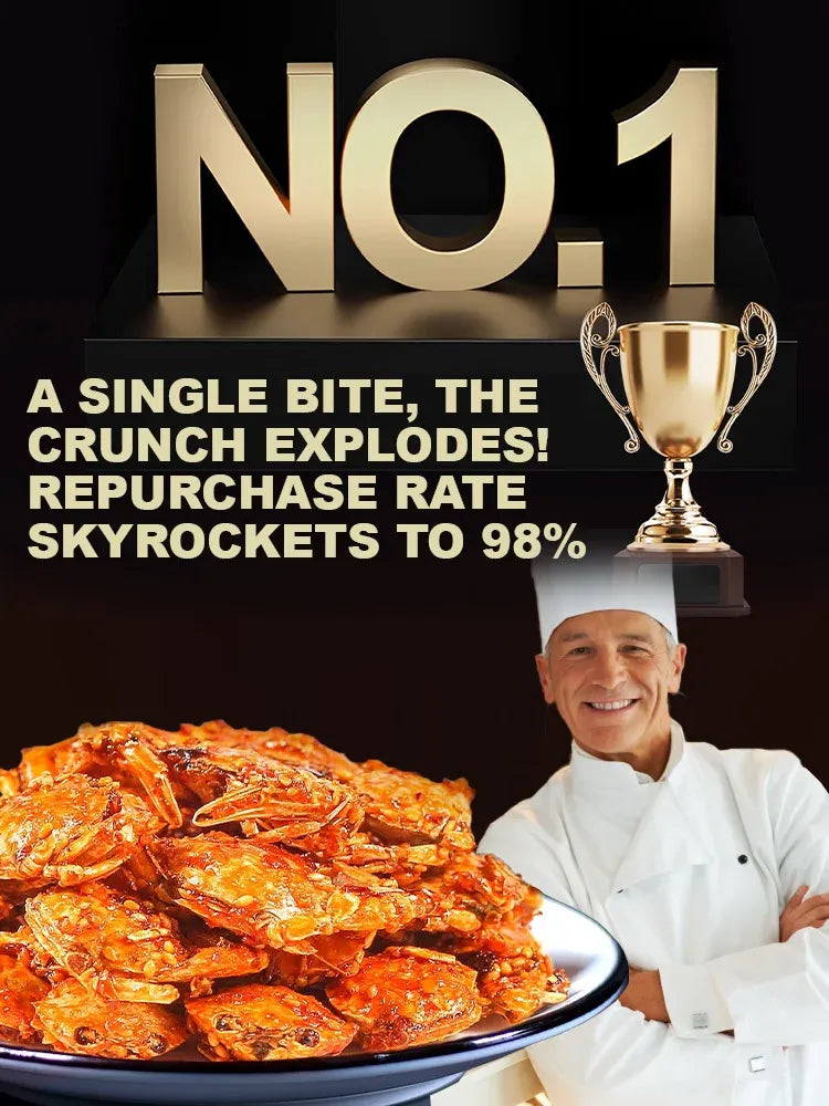 Alaskan Snow Crab Crisps – Ready-to-Eat High-Protein Seafood Snack-$LX