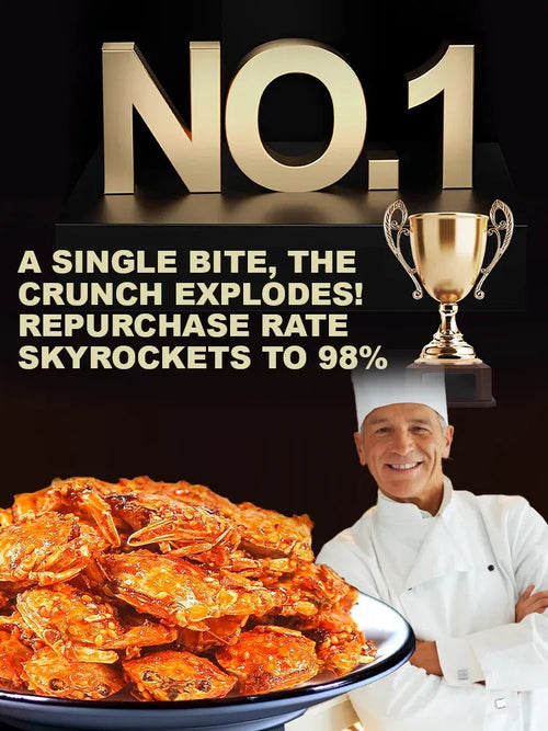 Alaskan Snow Crab Crisps – Ready-to-Eat High-Protein Seafood Snack-$LX