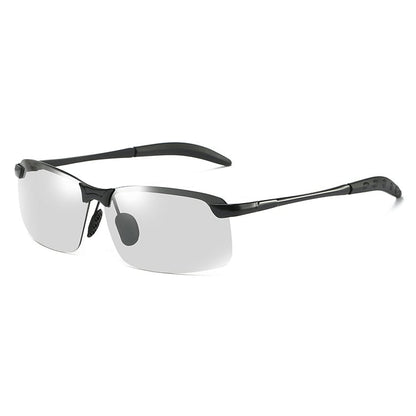 Gildedrust™ HD Polarized Photochromic Sunglasses UV400 Protection | Retro Oversized Square | Unisex 2026 Essential  -$AC