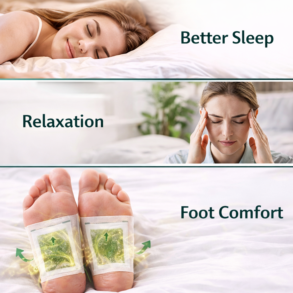 🌿 Premium Natural Detox Foot Patches ✨🦶-$LX