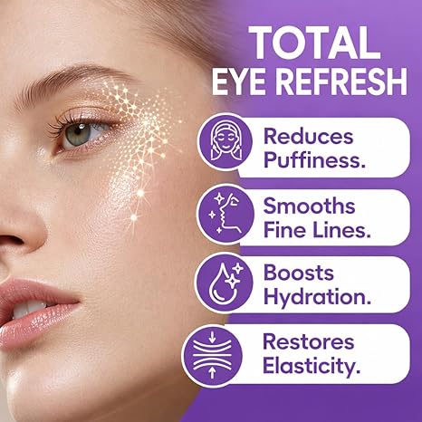 WAKE UP LOOKING YEARS YOUNGER Hyaluronic Acid Microneedle Eye Mask-$LA