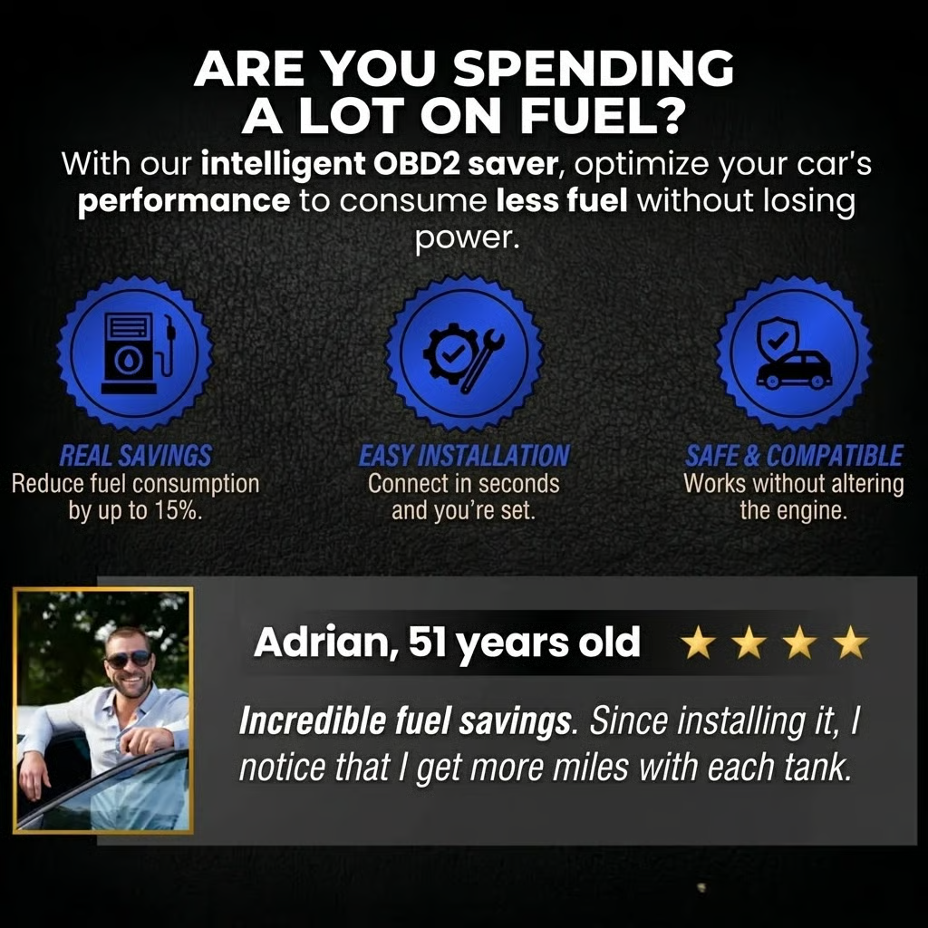 2026 New Smart Fuel Saver 🚗 Plug-and-Play & Save Up to 30%-WH