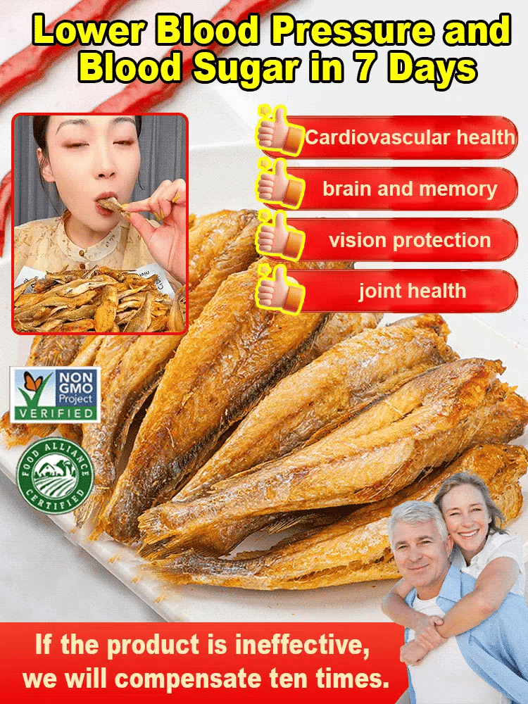 High-protein ready-to-eat deep-sea fish crisps-CJ