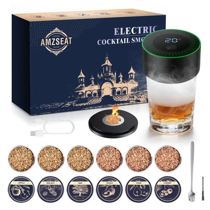 🥃 Father’s Day Electric Whiskey Smoker Kit | Rechargeable & No Butane Needed-$LA
