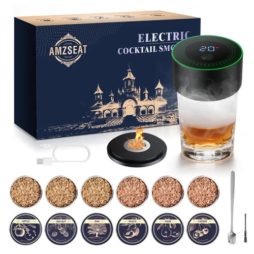 🥃 Father’s Day Electric Whiskey Smoker Kit | Rechargeable & No Butane Needed-$LA