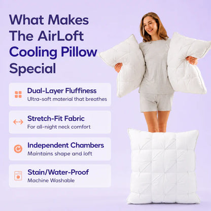Gildedrust™ DreamPuff Pillow-WH