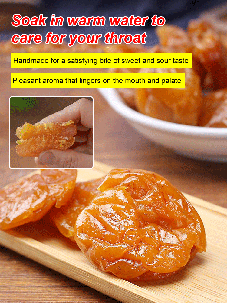 Bamboo Salt Dried Loquat | Naturally Sweet Fruit Snack for Balanced Living -$AC