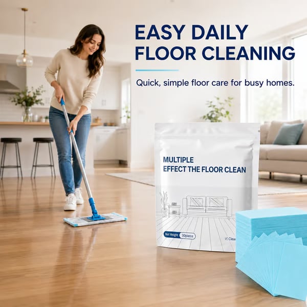 🧼✨100-Pieces Floor Cleaning Tablets Multi-Surface Antibacterial Cleaner -$LX