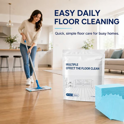 🧼✨100-Pieces Floor Cleaning Tablets Multi-Surface Antibacterial Cleaner -$LX