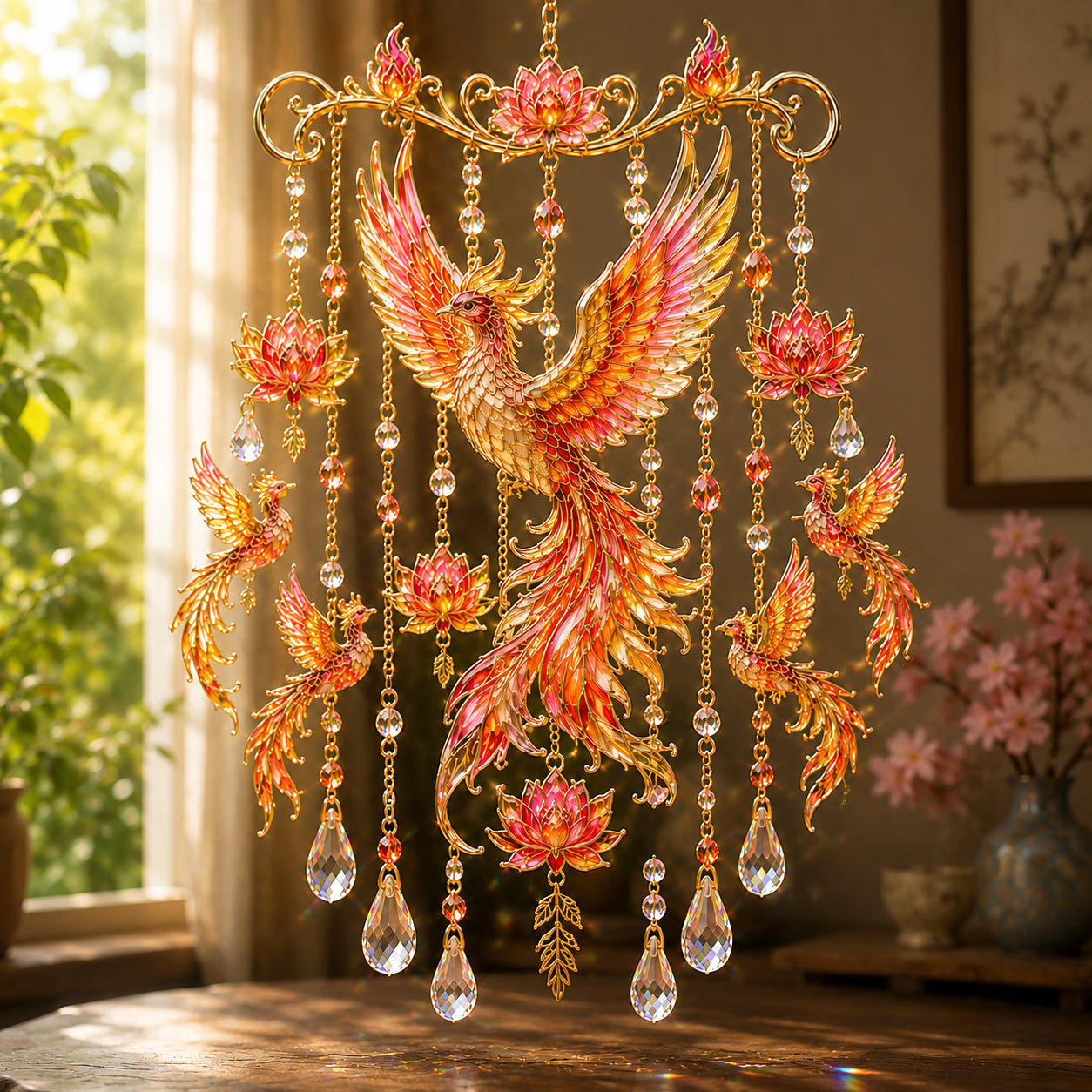 🔥Last Day 49% OFF - 🐦🎐Graceful Hummingbird Wind Chime -$AC