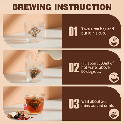 🍵 Five Treasures Herbal Wellness Tea for Daily Balance  -$AC