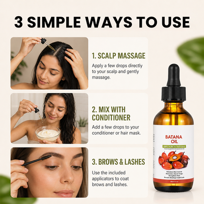 Pure Batana Hair Oil withRosemary-$LA
