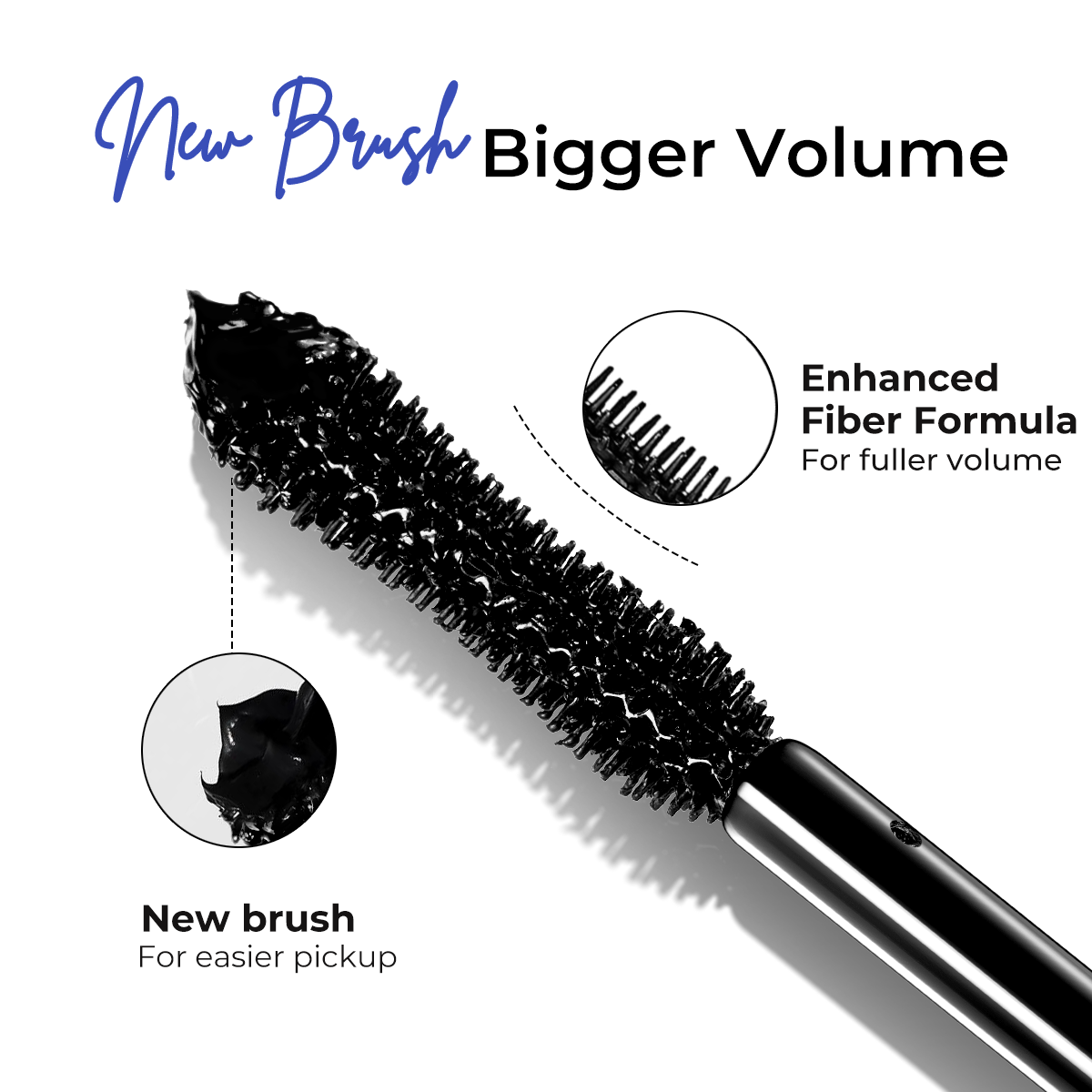 Long Lasting Black Mascara-WH