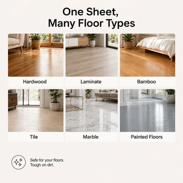 🧼✨100-Pieces Floor Cleaning Tablets Multi-Surface Antibacterial Cleaner -$LX