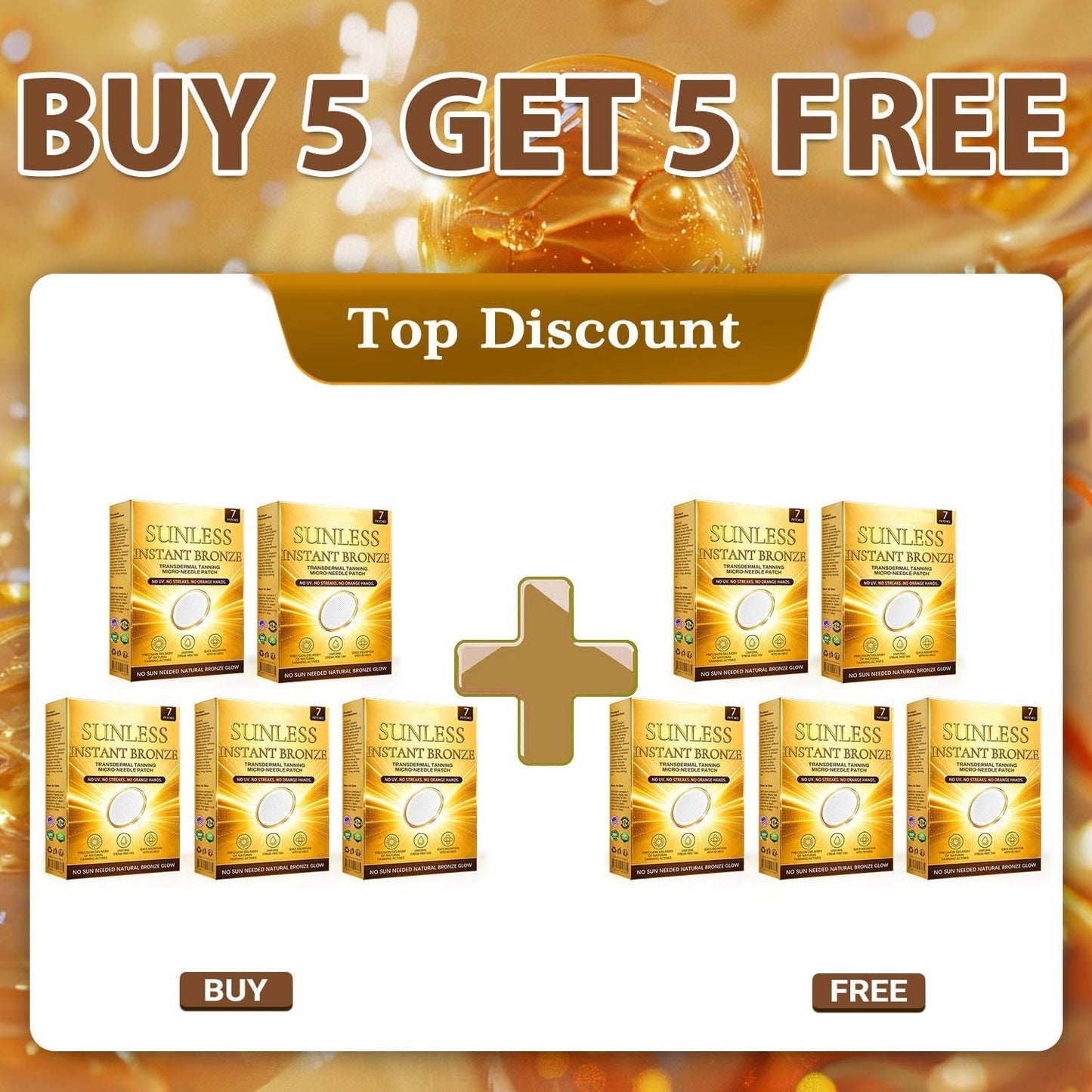 ☀️𝑶𝒇𝒇𝒊𝒄𝒊𝒂𝒍 𝑺𝒕𝒐𝒓𝒆 | ☀️ Gildedrust® 𝐒𝐮𝐧𝐥𝐞𝐬𝐬 𝐈𝐧𝐬𝐭𝐚𝐧𝐭 𝐁𝐫𝐨𝐧𝐳𝐞 𝐓𝐚𝐧𝐧𝐢𝐧𝐠 𝐌𝐢𝐜𝐫𝐨𝐧𝐞𝐞𝐝𝐥𝐞 𝐏𝐚𝐭𝐜𝐡 -$AC