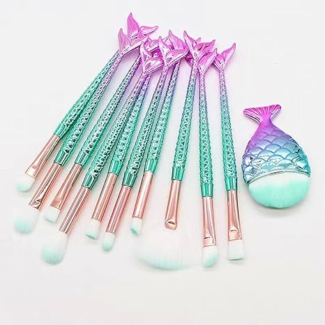 Makeup Brush Set 11Pcs Eye Makeup Brushes. Eyeshadow Concealer Eyeliner Brow Blending Brush Tool