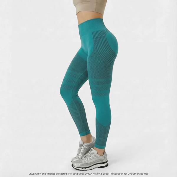 High Waisted And Hip Lifting Yoga Elastic Quick Drying Tight Pants-$LA