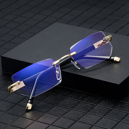 🔥Advanced Frameless Anti-Blue Light Glasses👓 | Auto-Focus Tech, Radiation Shield & UV Protection to Relieve Eye Strain-WH