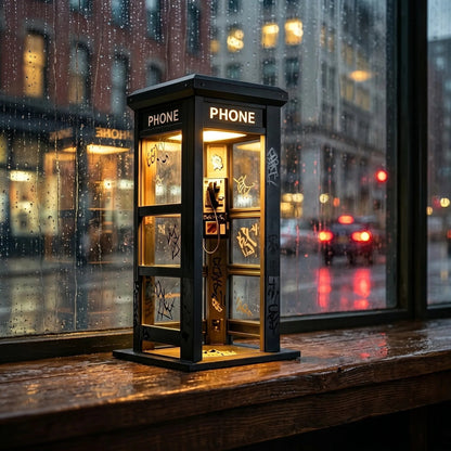 ✨Vintage Phone Booth Ambient Lamp- 🎁Light up Every Cozy Corner💛-$AC
