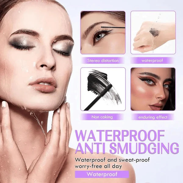 Waterproof & Sweatproof Lengthening & Curling Mascara-WH