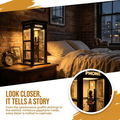 ✨Vintage Phone Booth Ambient Lamp- 🎁Light up Every Cozy Corner💛-$AC