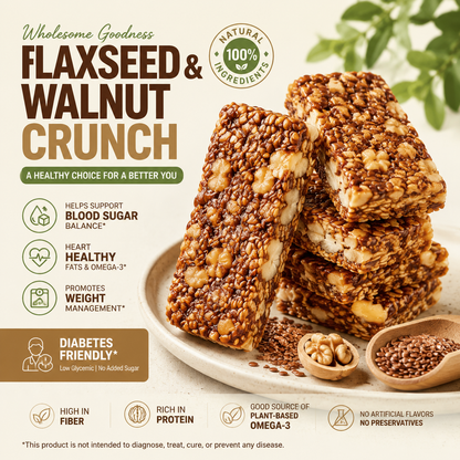 Premium Flaxseed & Whole Walnut Cellular Energy Bites-$LA