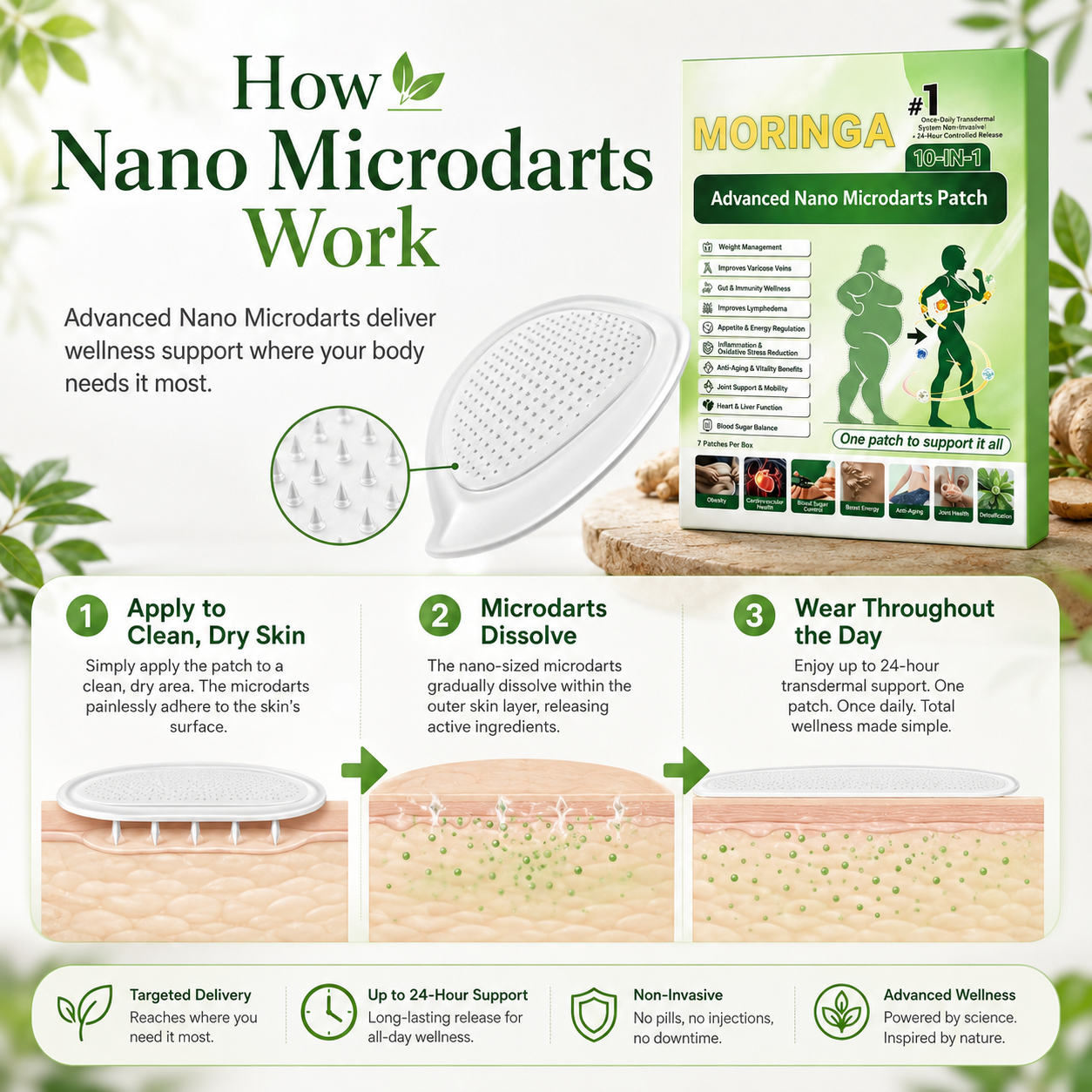 Advanced Nano Microdarts Patch-CJ