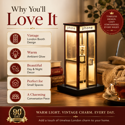Telephone Booth Decorative Night Lamp-CJ