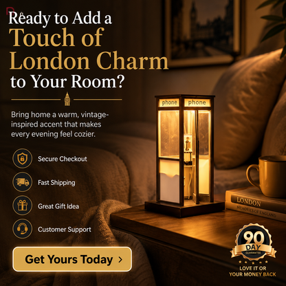 Telephone Booth Decorative Night Lamp-CJ