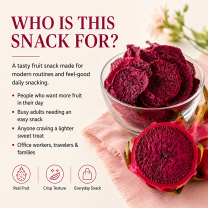 🍈 Real Red Dragon Fruit A Deliciously Easy Daily Snack-CJ