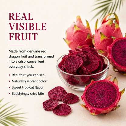 🍈 Real Red Dragon Fruit A Deliciously Easy Daily Snack-CJ